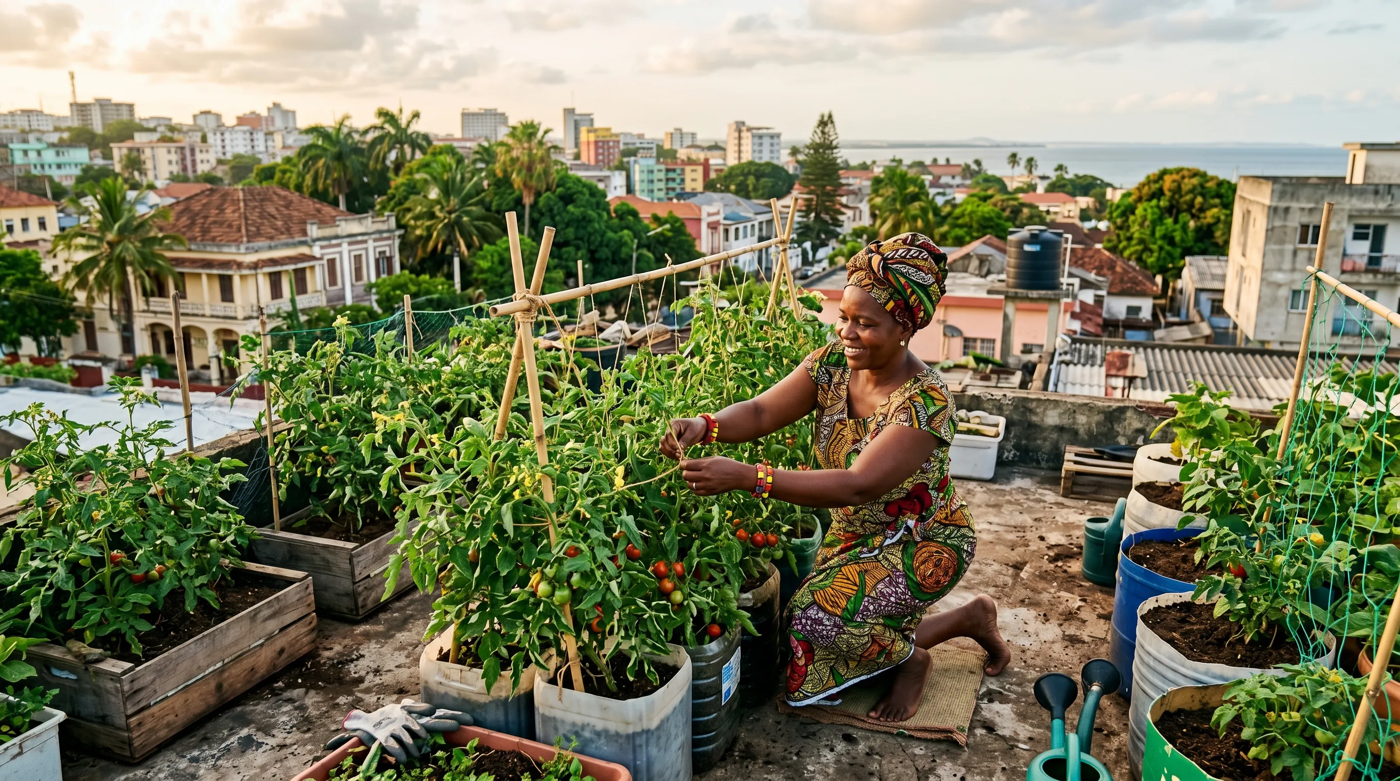 Como Cultivar Tomate em Vasos Durante a Estação Chuvosa em Maputo: Guia Completo