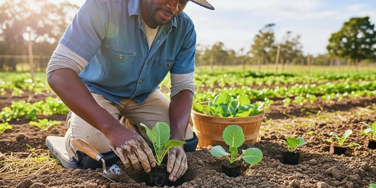 Melhor época para plantar couve em Moçambique e ter boa colheita